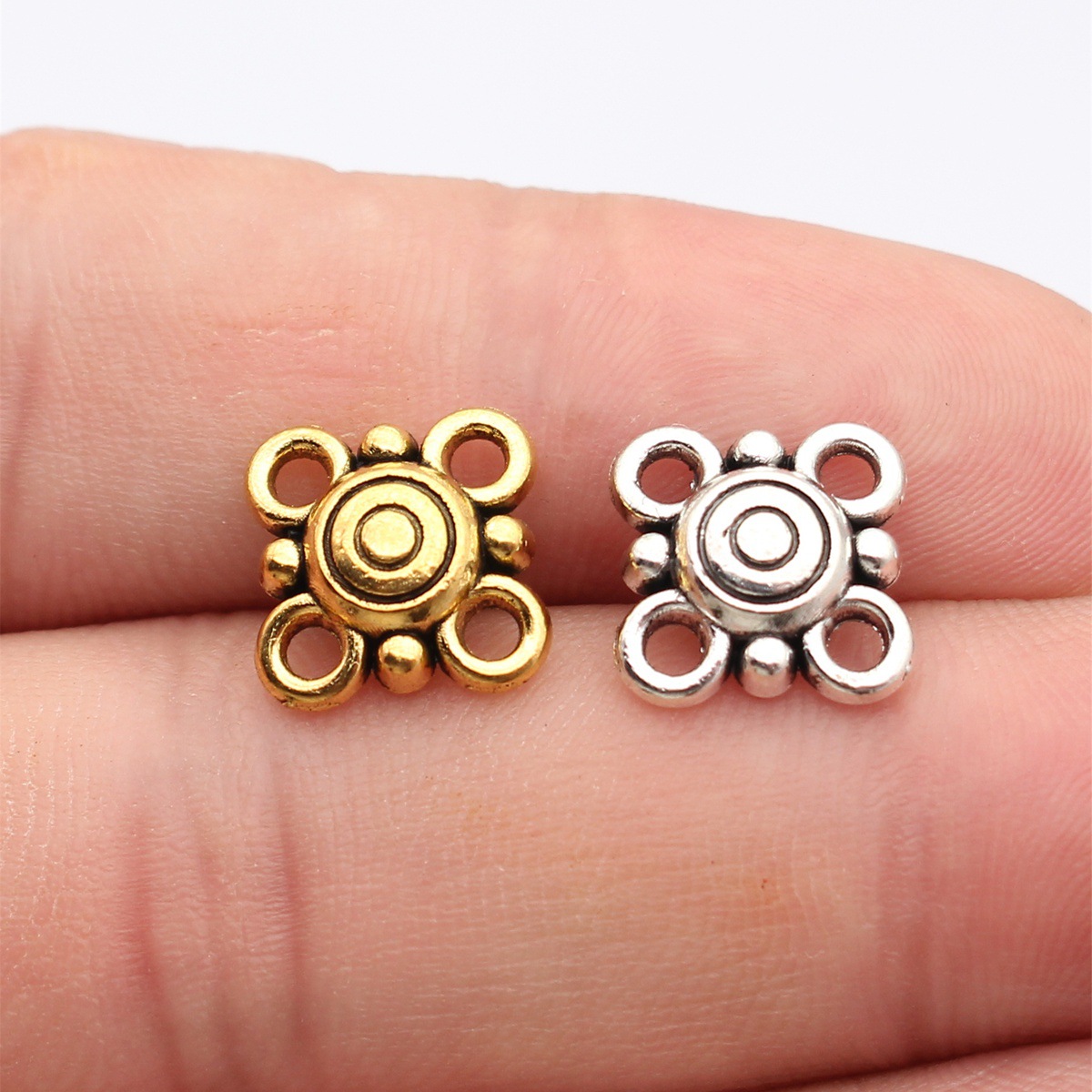 Vintage Collectibles For Sale - WYSIWYG 20pcs 15x15mm 앤틱 실버 컬러