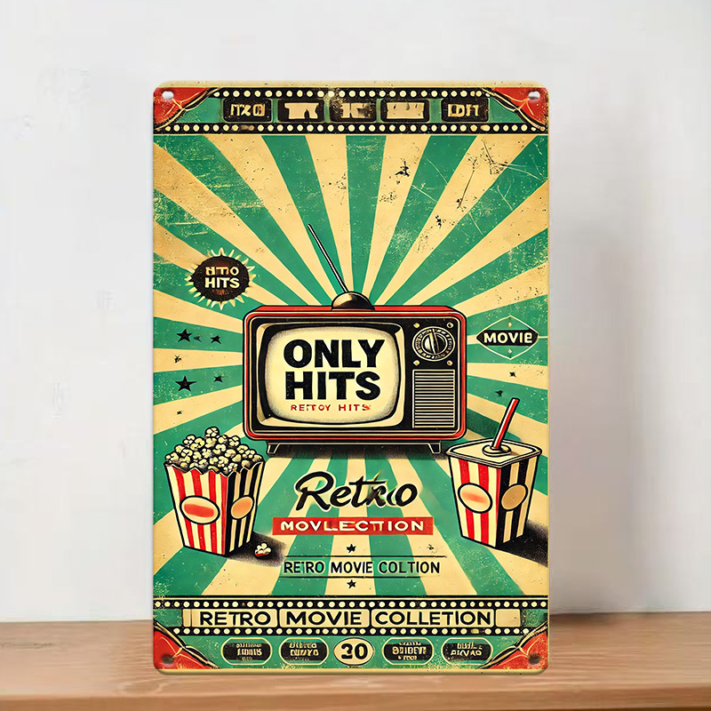 Vintage Collectible Tins - 레트로 영화 컬렉션 포스터 빈티지 금속
