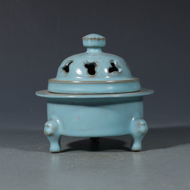 Vintage Collectible Bottles - 앤틱 올드 컬렉션 송루 가마 청자향로