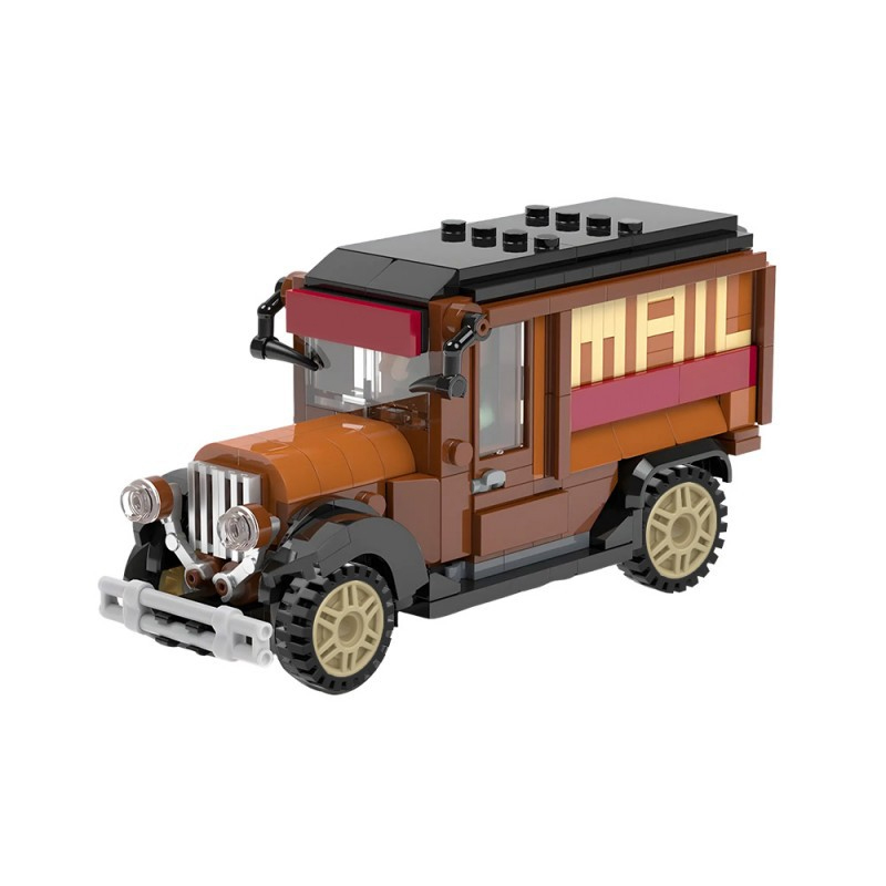 352PCS 빈티지 우편차 MOC 빌딩 블록 우편 트럭 - Vintage Toys Collector 리뷰 및 가격