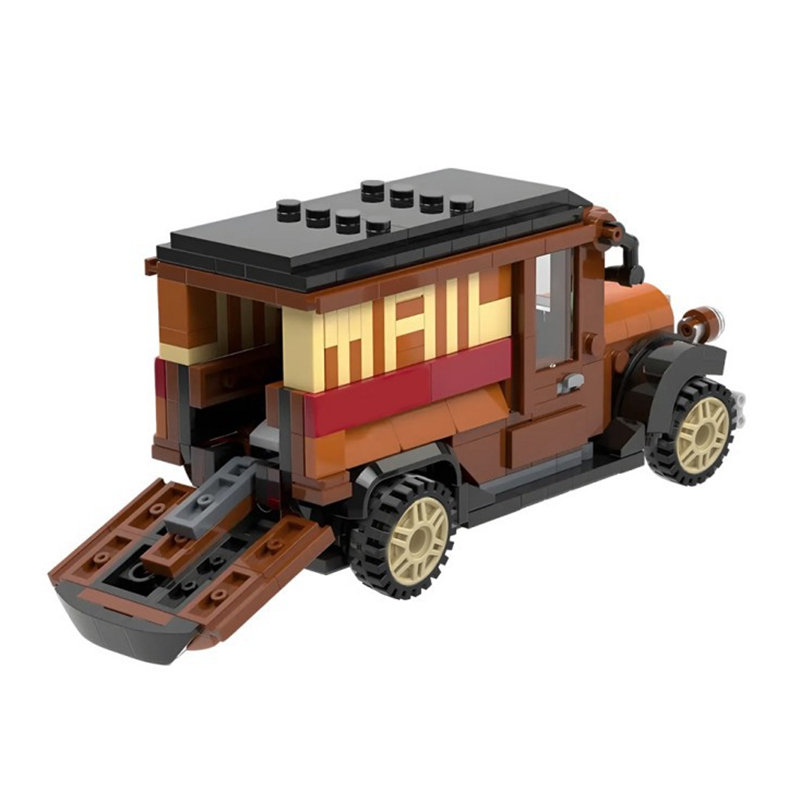 352PCS 빈티지 우편차 MOC 빌딩 블록 우편 트럭 - Vintage Toys Collector 리뷰 및 가격