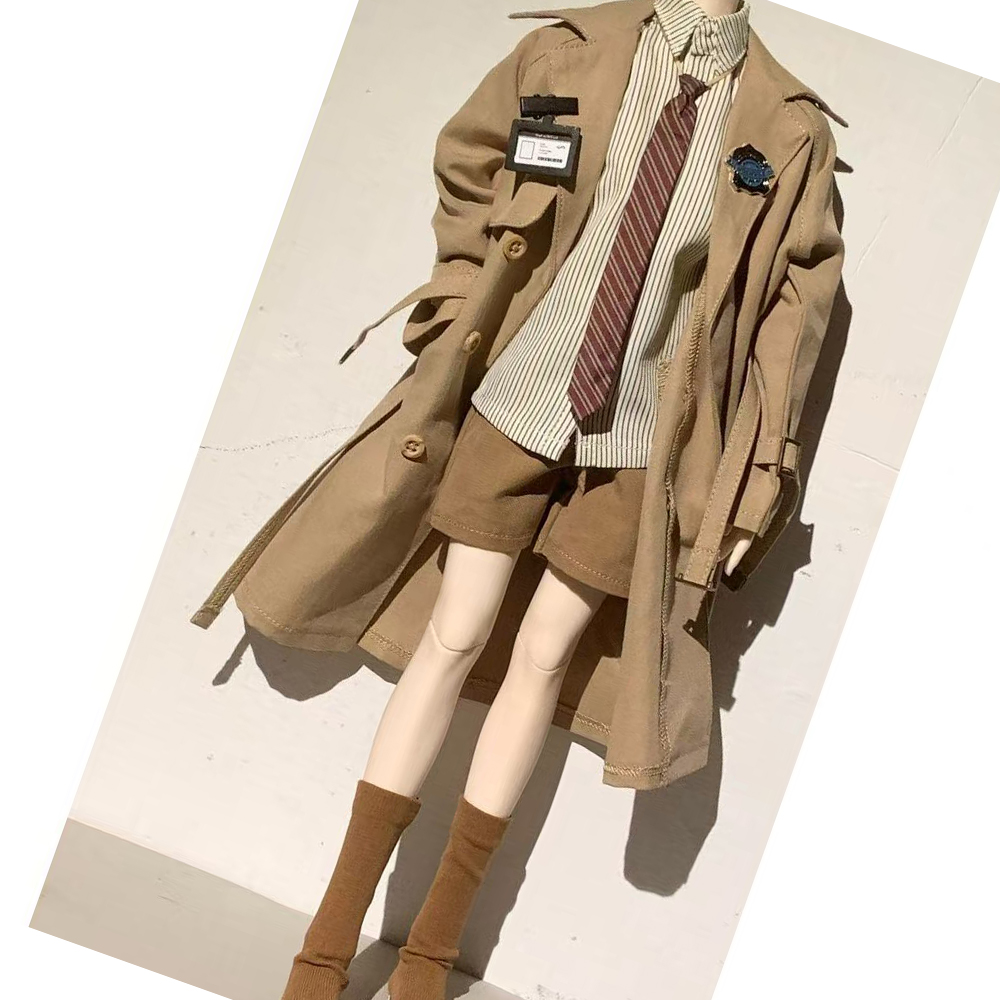 빈티지 탐정 스타일 윈드브레이커 수트 (1/4 45cm - Vintage Collectible Accessories 리뷰 및 가격