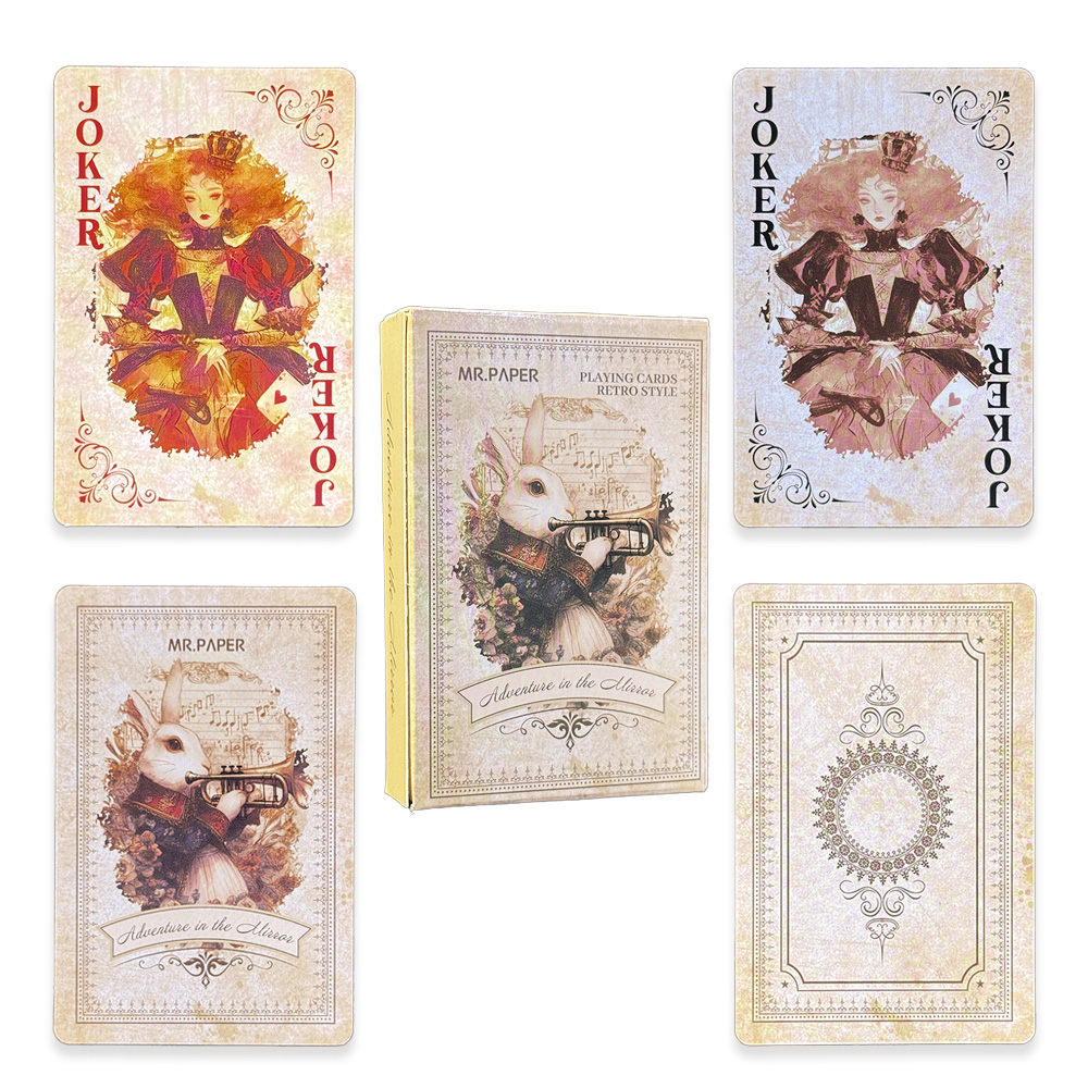 55Pcs 이상한 나라의 앨리스 카드 놀이 럭셔리 레트 - Vintage Collectible Board Games 리뷰 및 가격