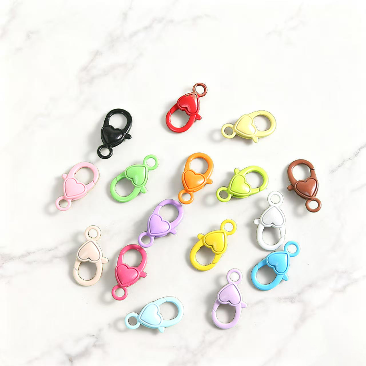 10/30/50개 빈티지 하트 모양 로브스터 클래스프  - Vintage Collectible Item 리뷰 및 가격