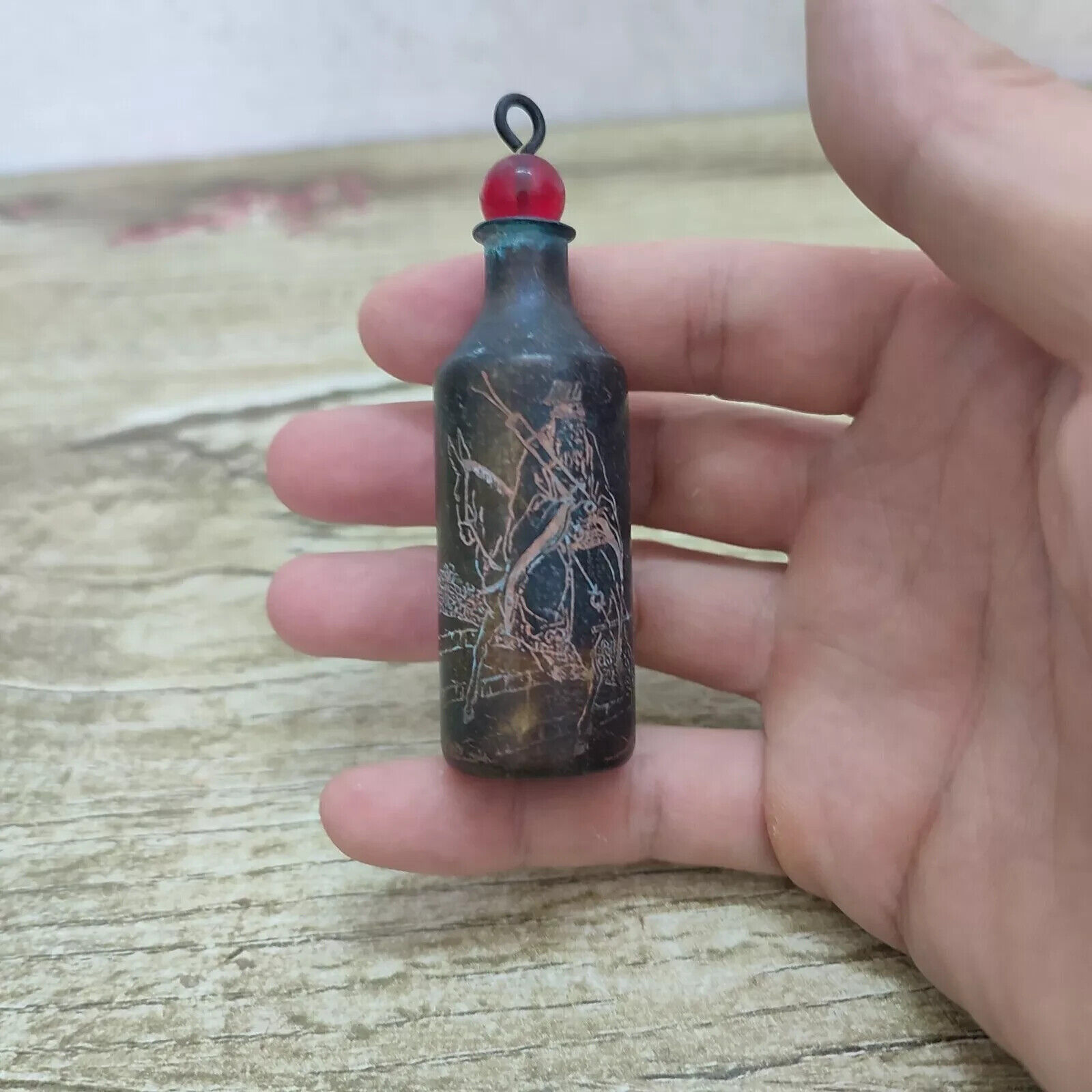 중국 골동품 빈티지 구리 조각 스너프 병 컬렉션, 병  - Vintage Collectible Bottles 리뷰 및 가격