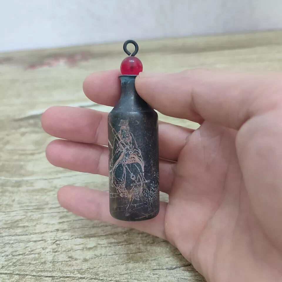 중국 골동품 빈티지 구리 조각 스너프 병 컬렉션, 병  - Vintage Collectible Bottles 리뷰 및 가격