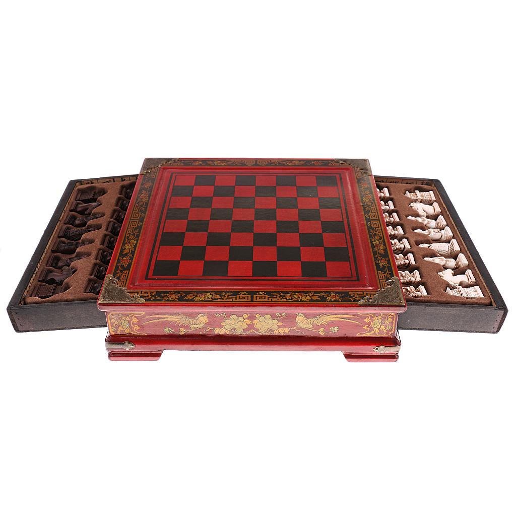 중국 체스 세트 레진 앤틱 보드 게임 빈티지 수집품 대 - Vintage Collectible Board Games 리뷰 및 가격