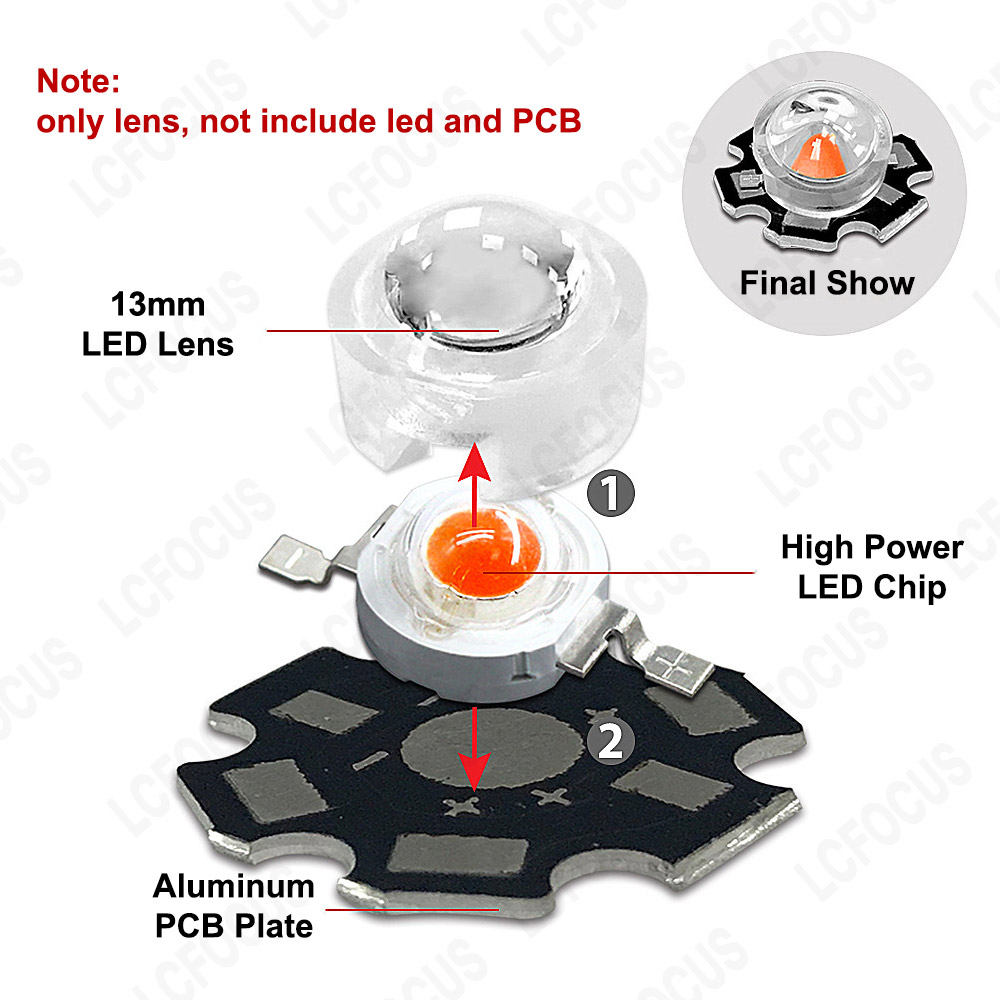 13mm 1W 3W 미니 LED 렌즈 15 30 45  - Darkroom Enlarger Lens 리뷰 및 가격