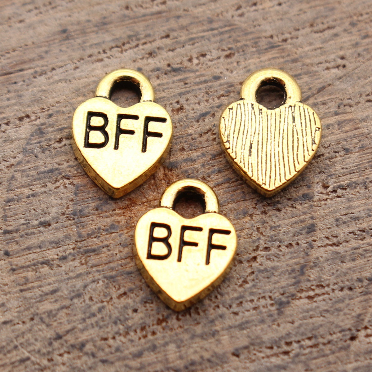 40pcs 9.3x7mm 앤티크 골드 컬러 Bff Be - Vintage Collectibles For Sale 리뷰 및 가격