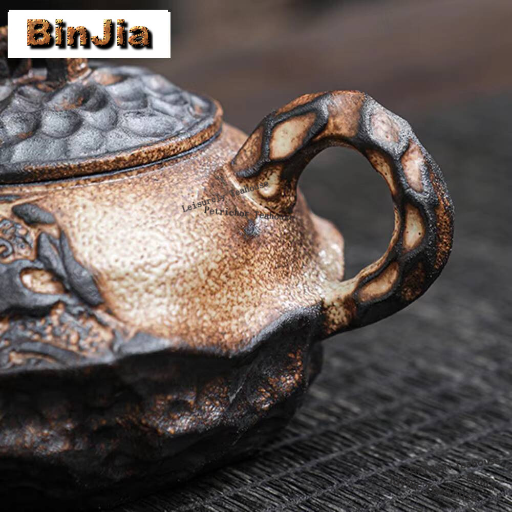일본 올드 록 머드 티팟, 빈티지 거친 도자기 돌 냄비 - Vintage Collectible Accessories 리뷰 및 가격