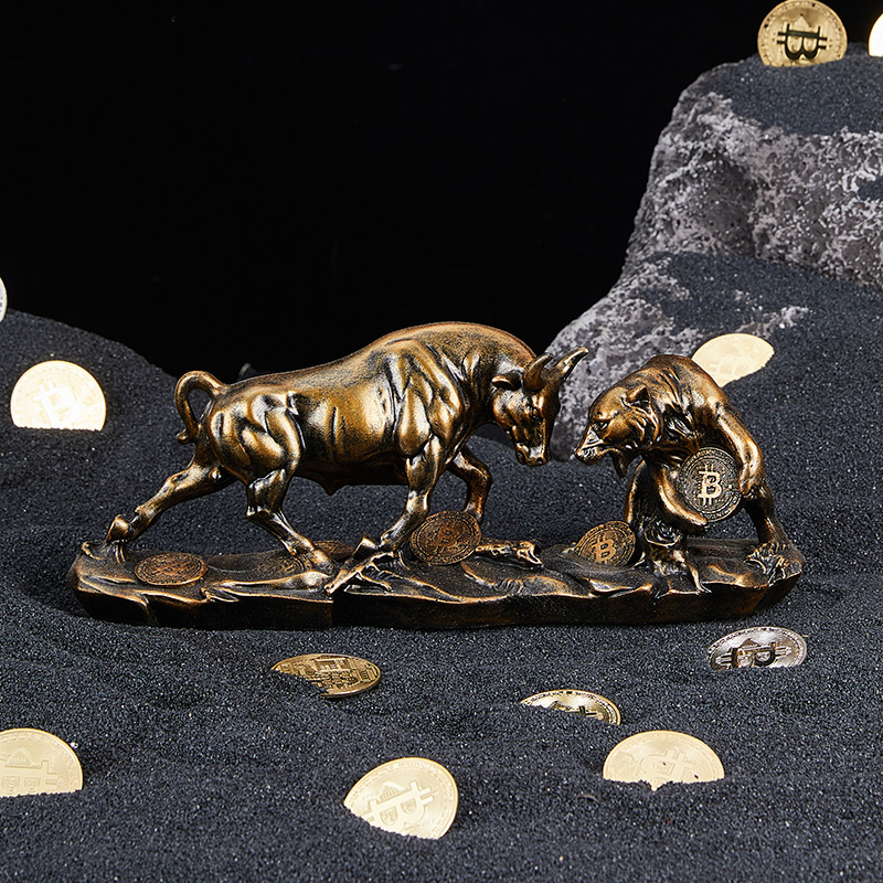 풍수 베어 불 동상 수집품 소 동물 조각상 빈티지 예술 - Vintage Collectible Bears 리뷰 및 가격