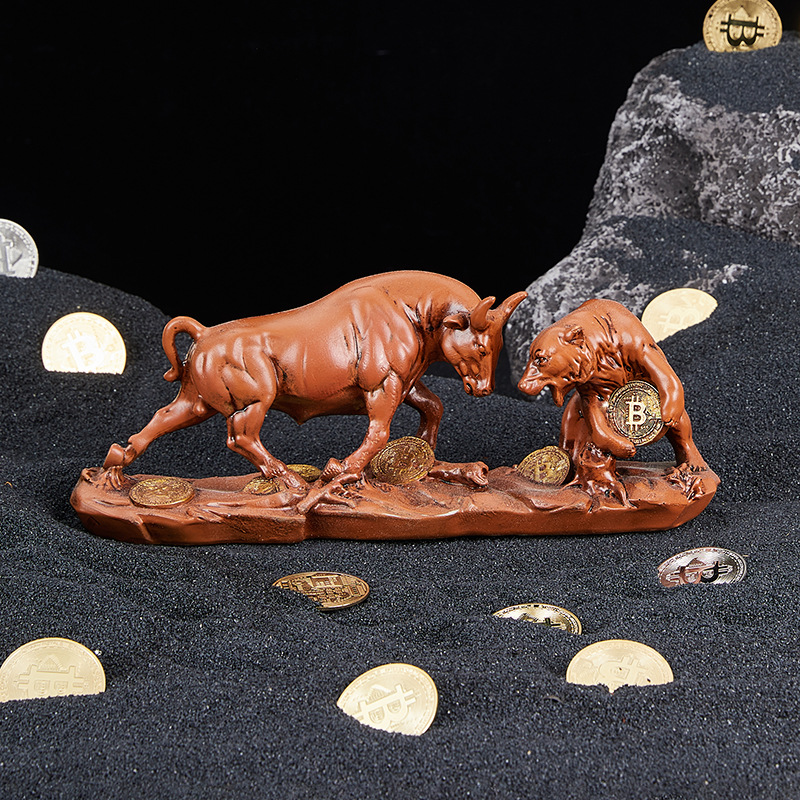 풍수 베어 불 동상 수집품 소 동물 조각상 빈티지 예술 - Vintage Collectible Bears 리뷰 및 가격