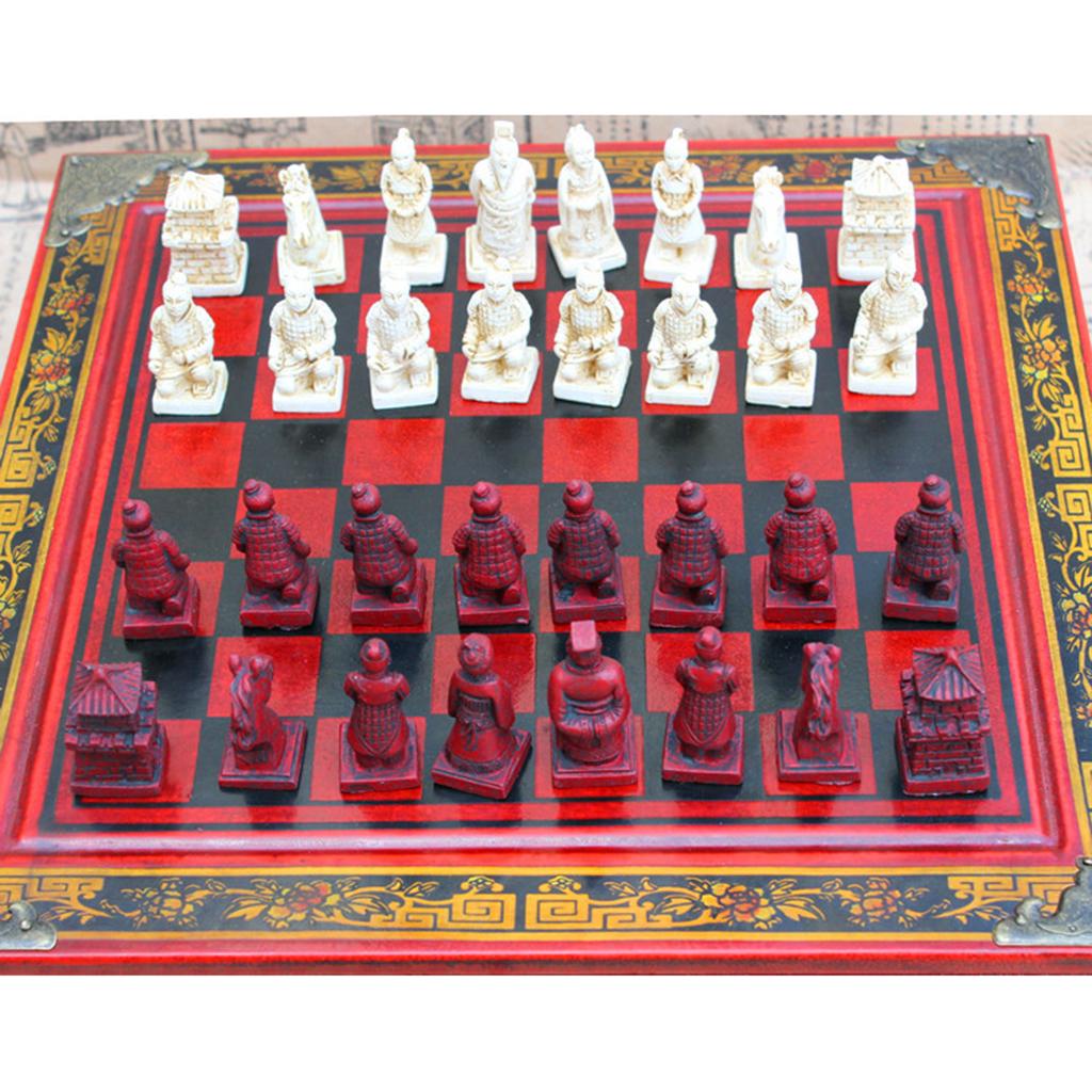 빈티지 체스 고급 레진 중국 체스 세트 전문 보드 게임 - Vintage Collectible Board Games 리뷰 및 가격