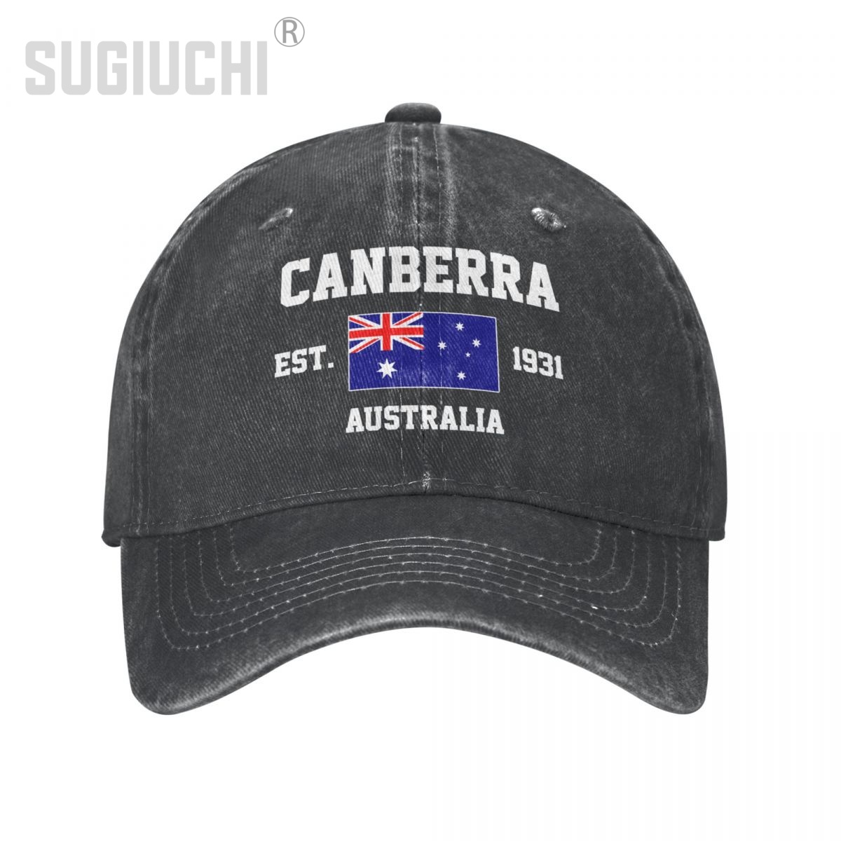 호주 국기 EST.1931 캔버라 유니섹스 성인용 차콜 - Canberra Vintage & Collectible Centre Reviews 리뷰 및 가격