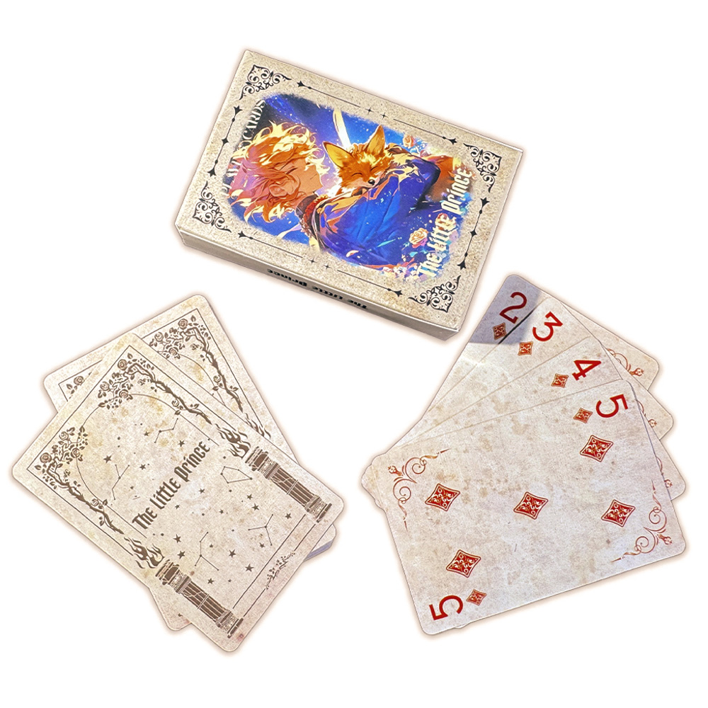 55pcs 57*88mm 어린 왕자 카드 놀이 빈티지  - Vintage Collectible Board Games 리뷰 및 가격