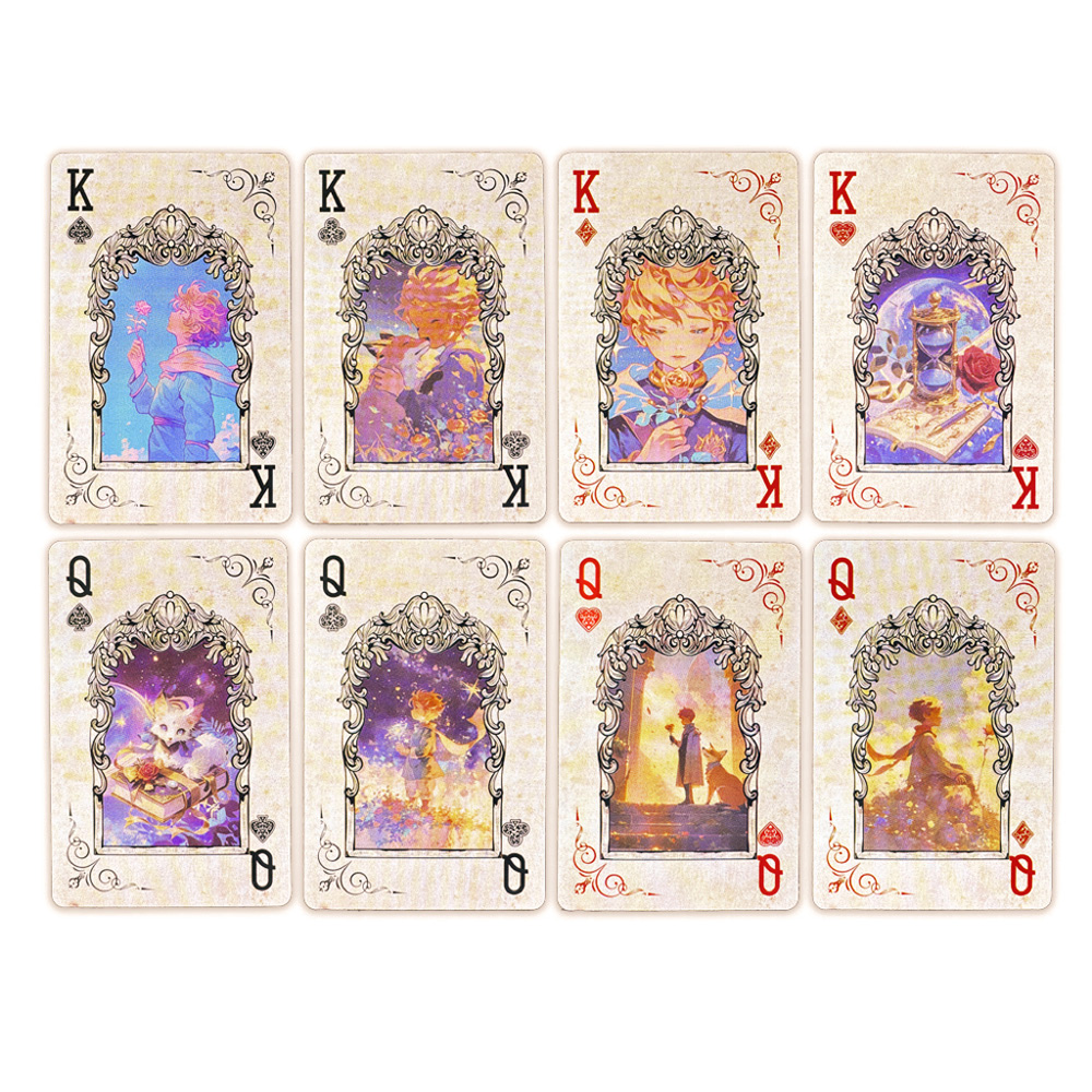55pcs 57*88mm 어린 왕자 카드 놀이 빈티지  - Vintage Collectible Board Games 리뷰 및 가격