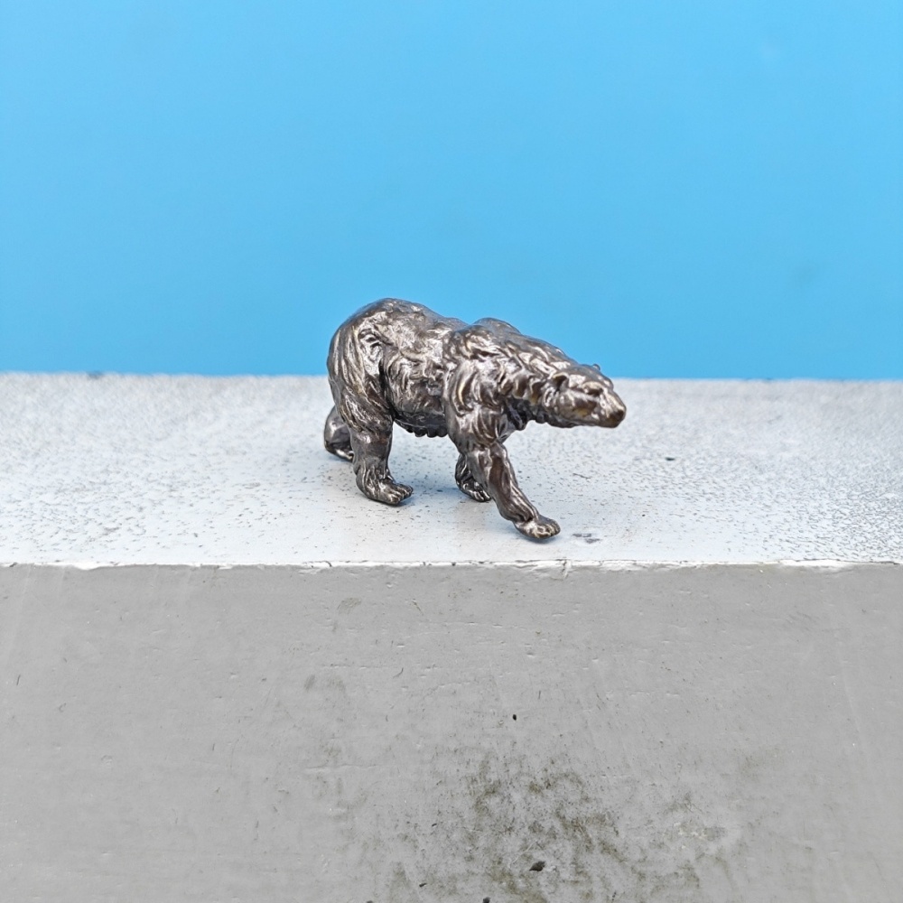 빈티지 황동 갈색곰 미니 피규어 야생동물 조각상 이끼  - Vintage Collectible Bears 리뷰 및 가격