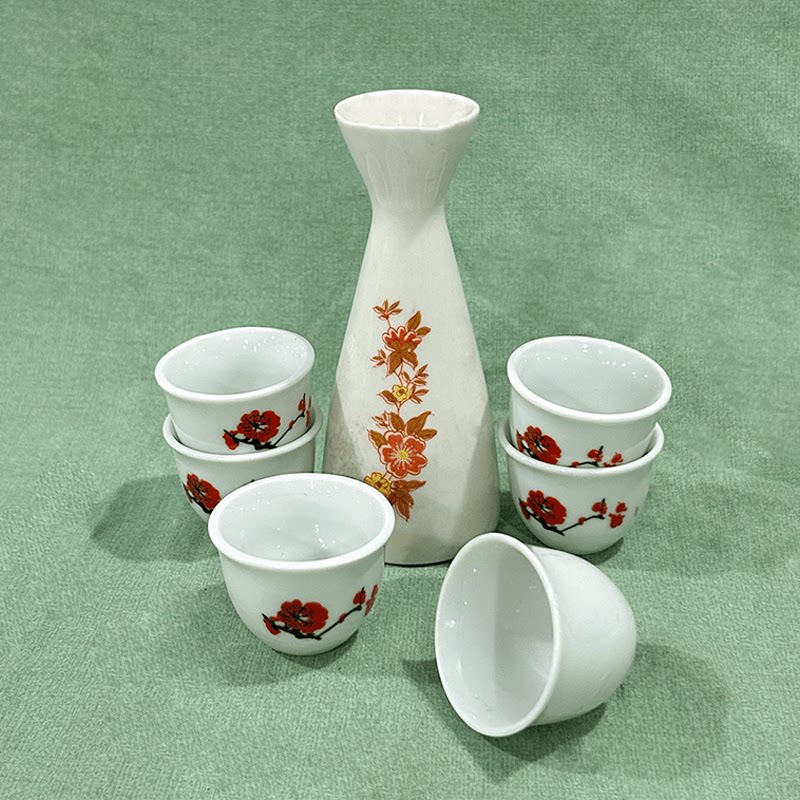 빈티지 세라믹 장식품 와인 포트 와인 컵 홈 데스크탑  - Collectible Vintage Wine 리뷰 및 가격