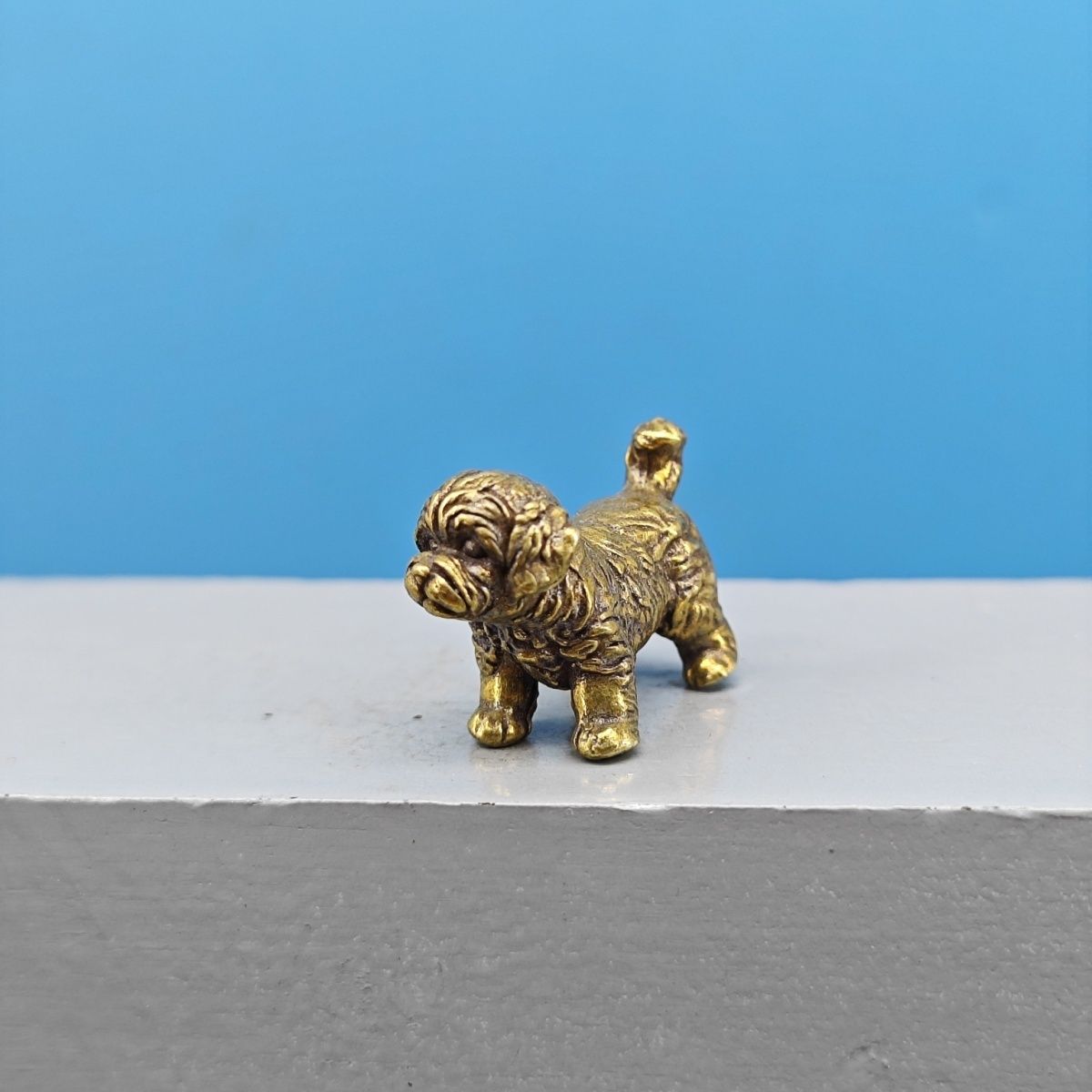 미니 황동 강아지 조각상 프렌치 불독 테디베어 샤페이  - Vintage Collectible Bears 리뷰 및 가격