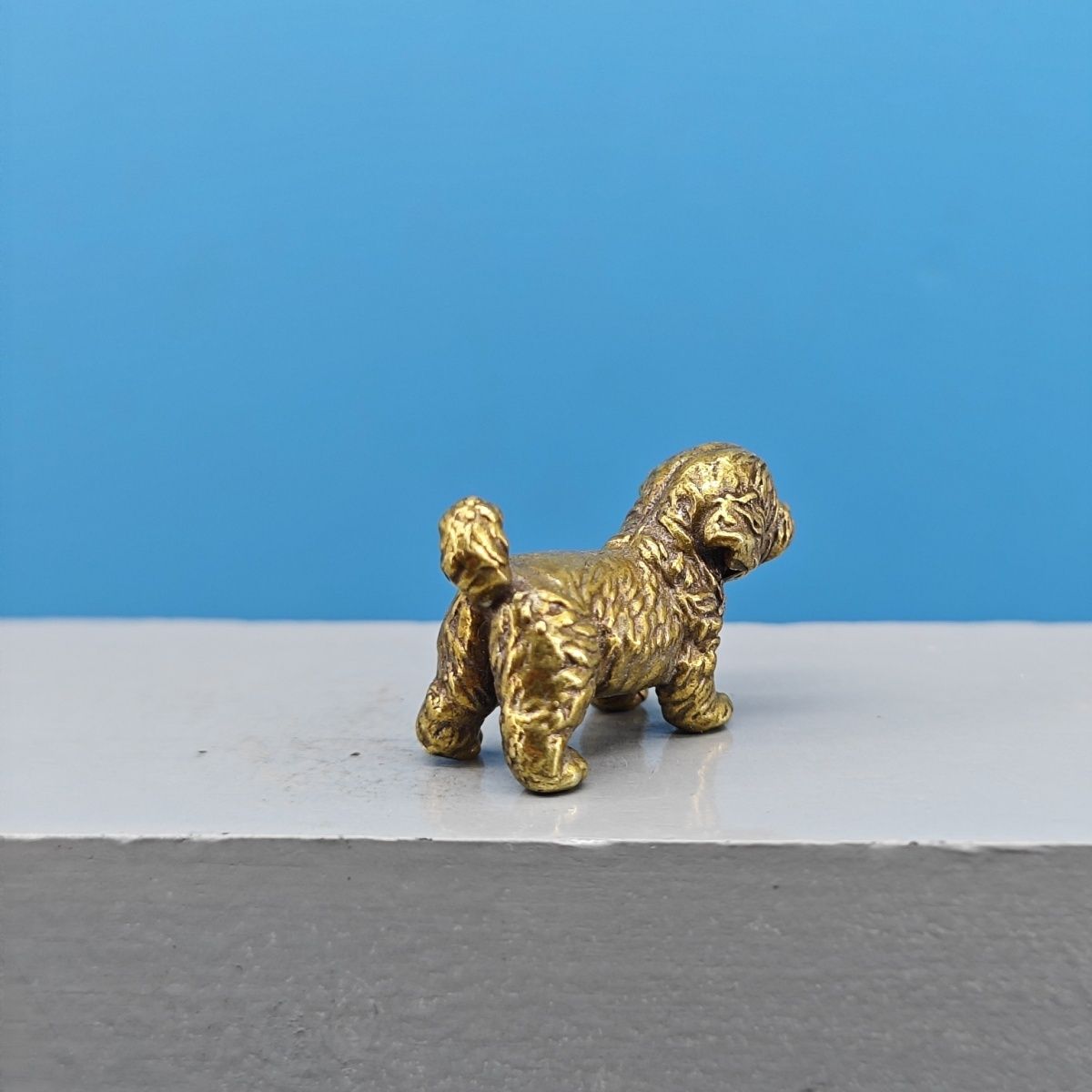 미니 황동 강아지 조각상 프렌치 불독 테디베어 샤페이  - Vintage Collectible Bears 리뷰 및 가격
